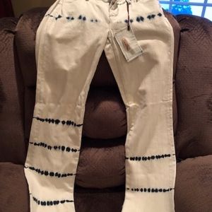 Virgin Only tie die jeans.. Size 9